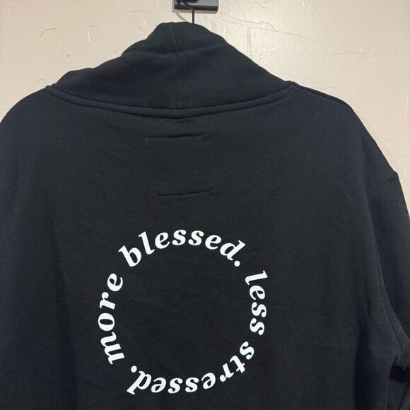 Nwts Reflex Life Is Out There  Sweatshirt Size Extra Small Black Womens More Ble - Picture 4 of 7